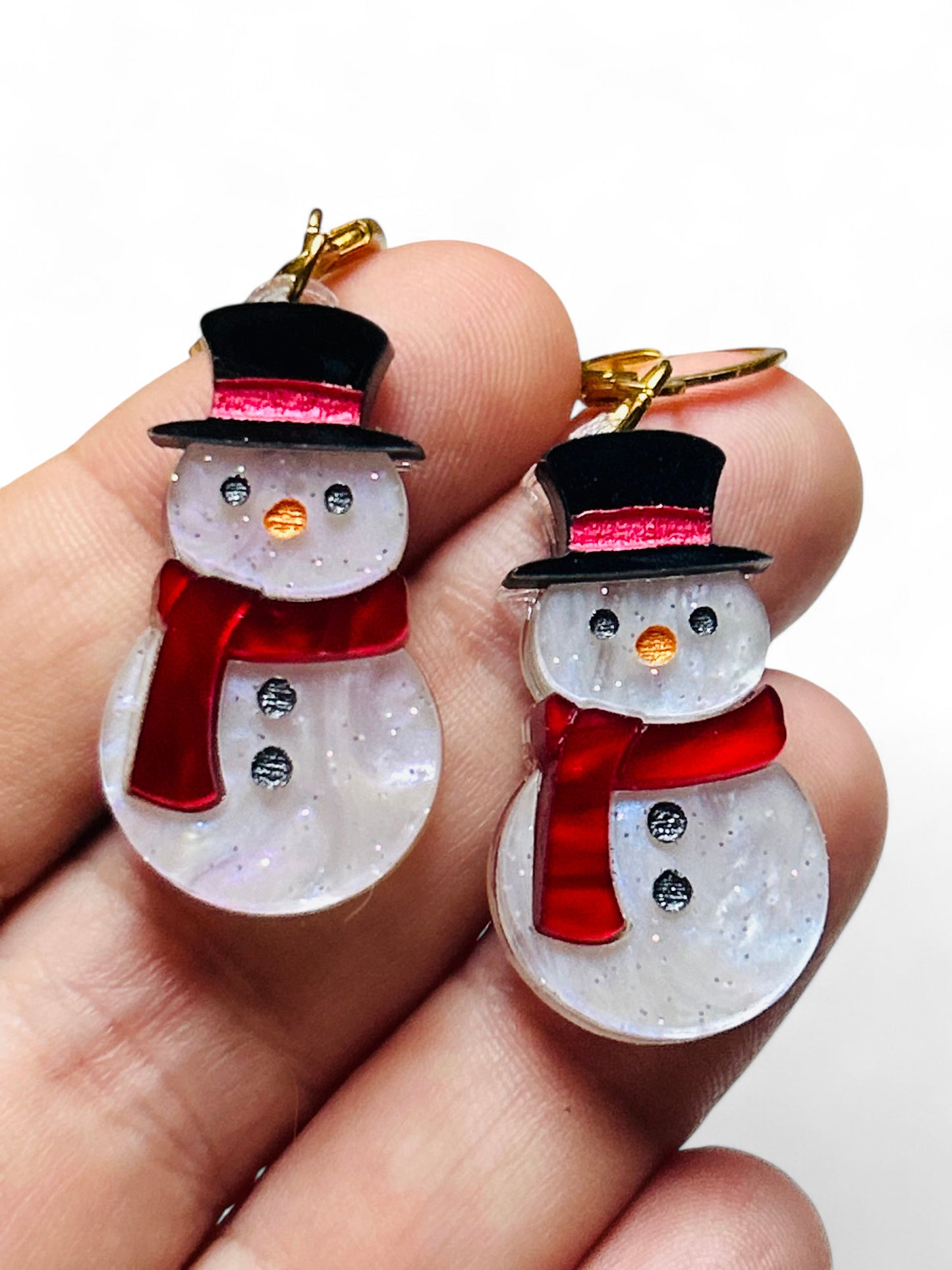 NEW! Orecchini "I PICCOLINI" - Mini Pupazzo di Neve