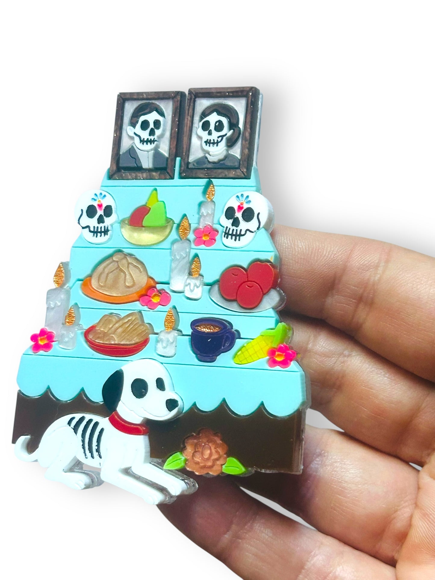 Mexico Lindo Y Querido - Spilla Ofrenda Altar de Muertos