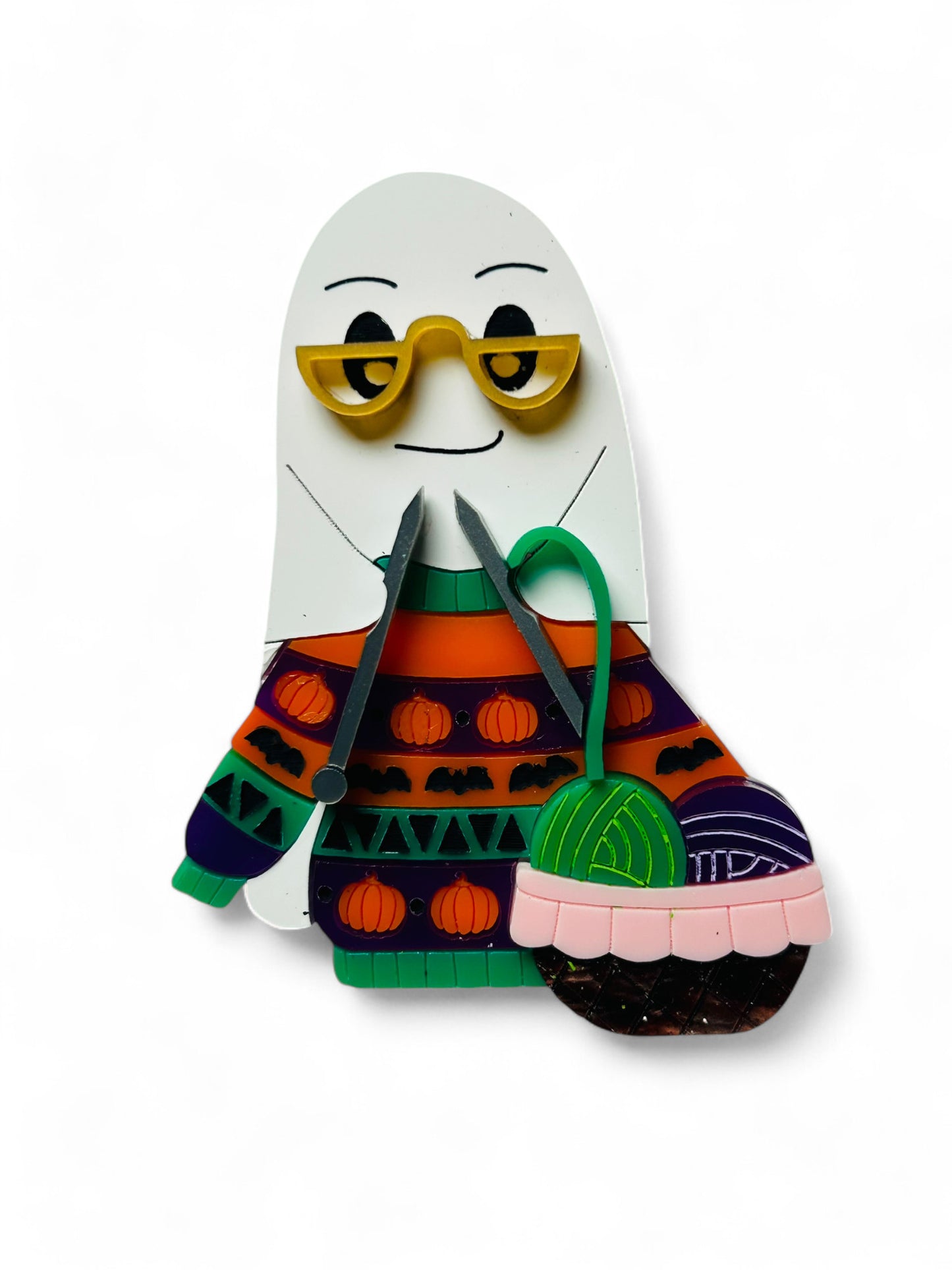 Vita da Fantasma - Fantasma Che Fa un Maglione a Maglia