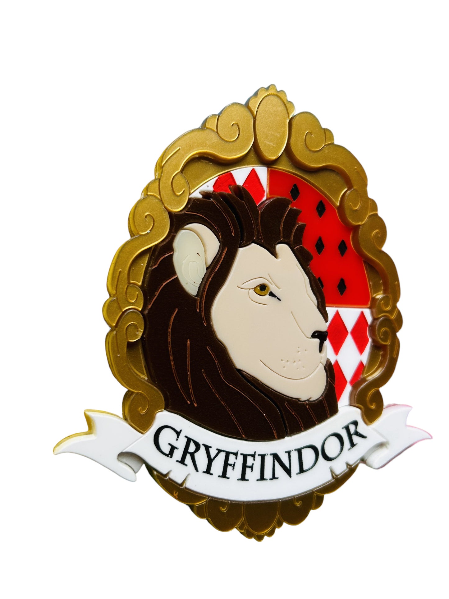 Magia & Stregoneria - Cornice Barocca con Leone, Tasso, Serpente e Aquila