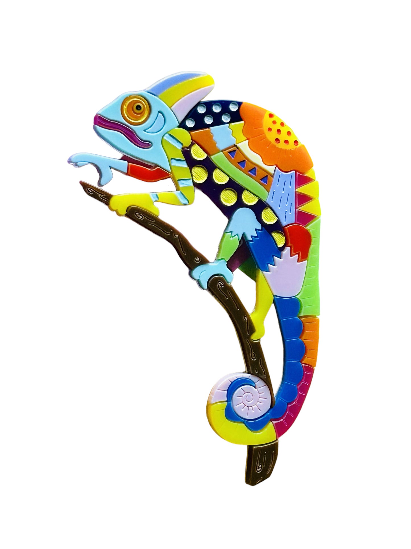 Arte Messicana - Alebrije Camaleonte