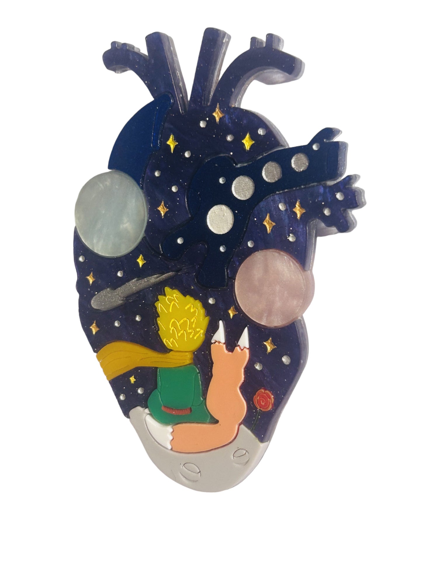 Cuori Anatomici - Il Bambino, la Volpe e la Rosa