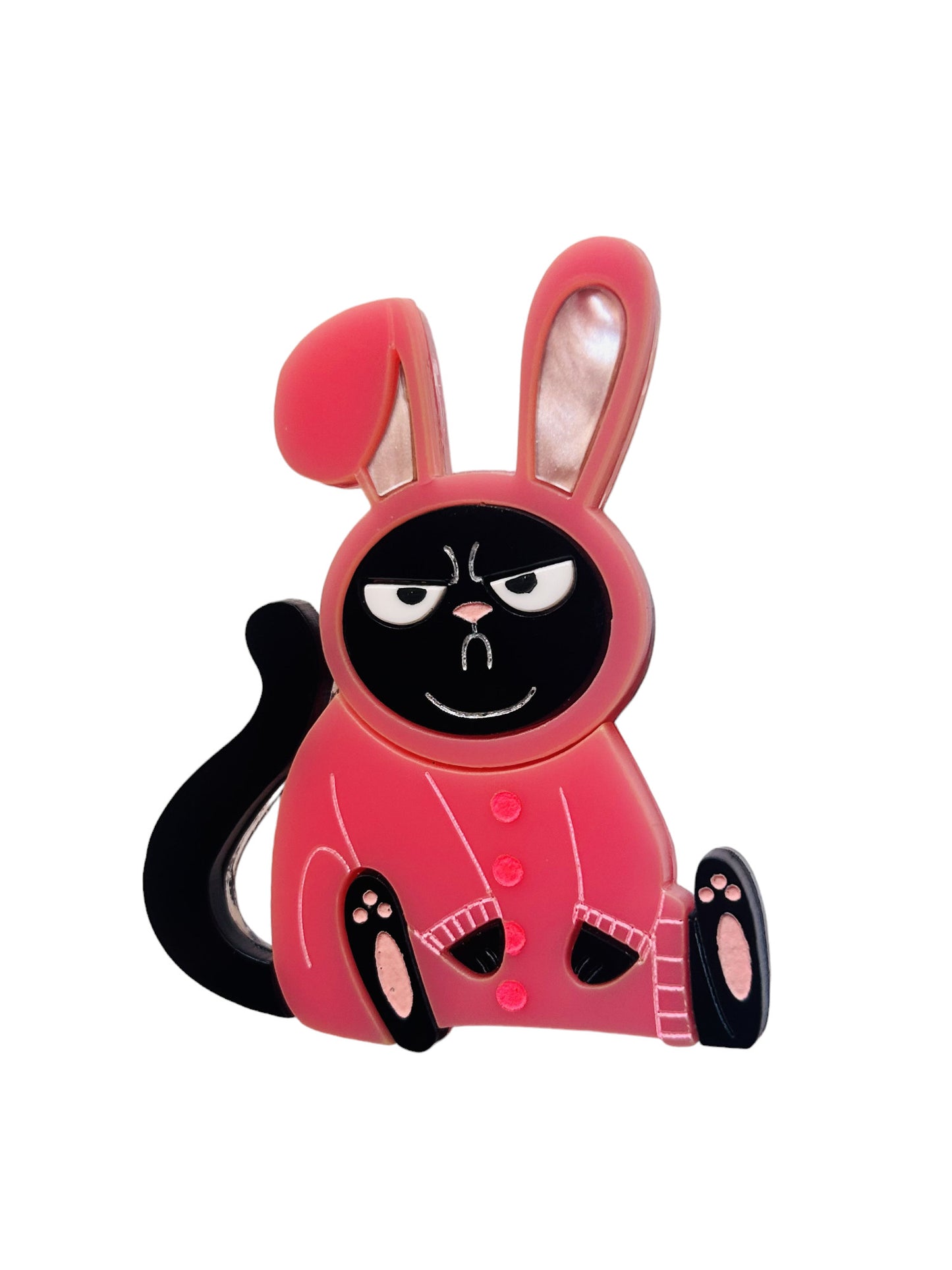 Pasqua - Gatto con Costume da Coniglio