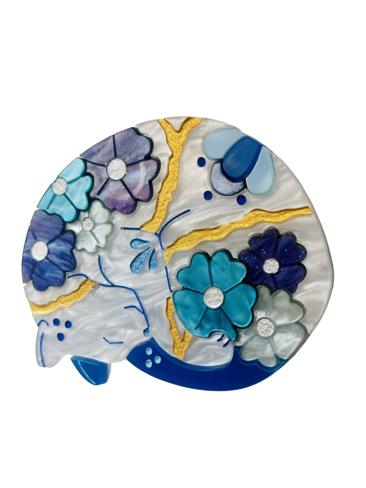 Animali di Porcellana - Gatto Appallottolato