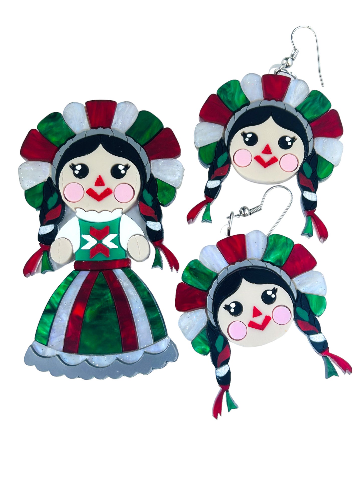 Mexico Lindo Y Querido - Orecchini Muñeca Lele Messicana