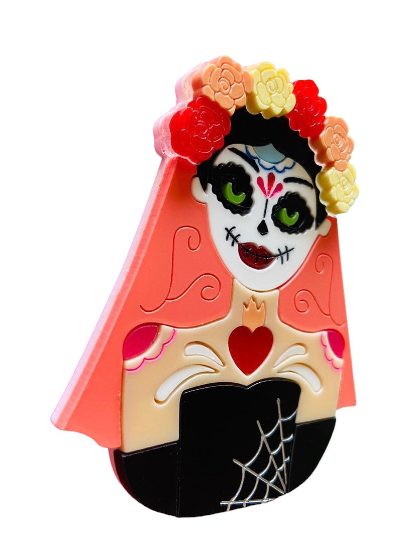 Dia De Los Muertos - Cocottes Calavera con Velo