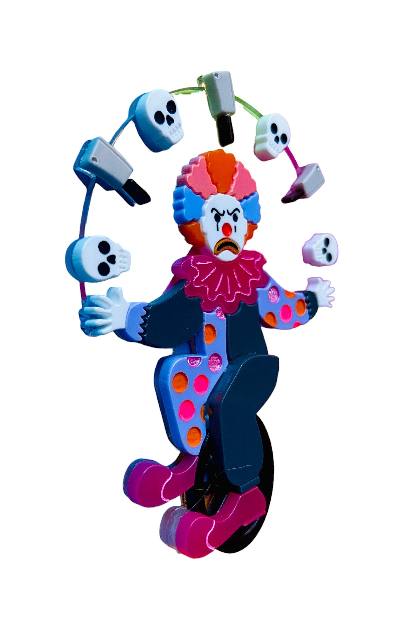 Halloween - Clown Giocoliere Spaventoso