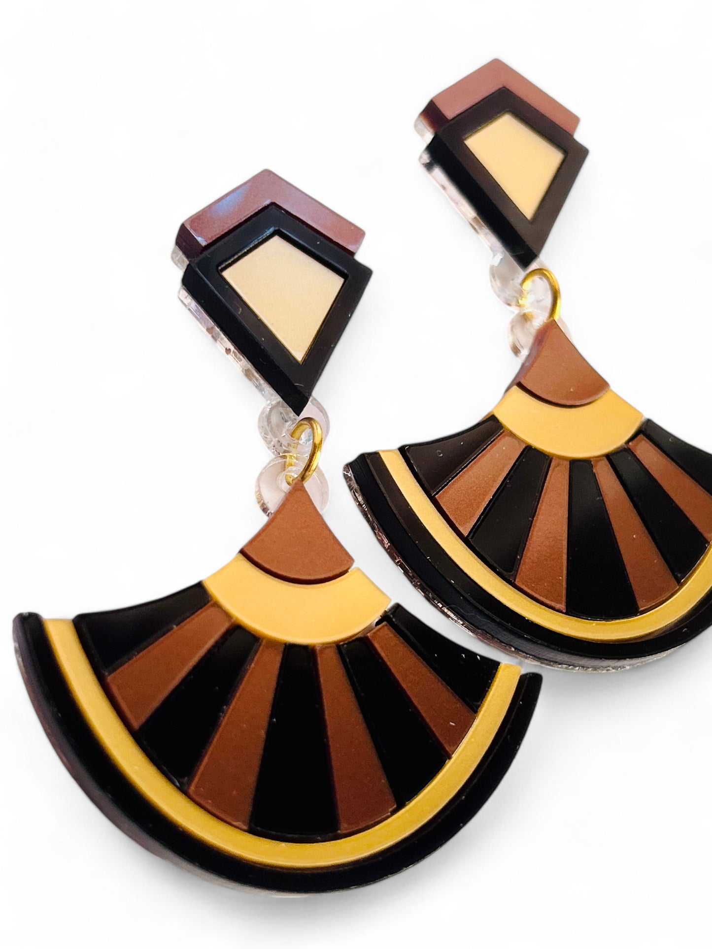 NEW! ORECCHINI ART DECO - Modello Tamara ( Più Colori Disponibili)