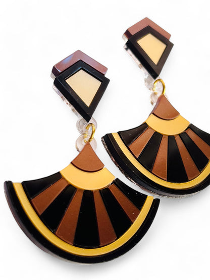 NEW! ORECCHINI ART DECO - Modello Tamara ( Più Colori Disponibili)