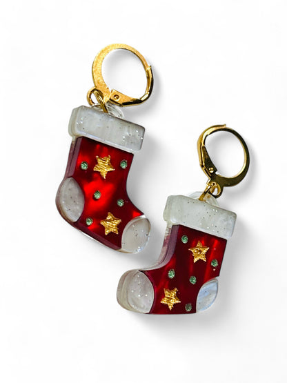 NEW! Orecchini "I PICCOLINI" - Mini Calzettone Natalizio