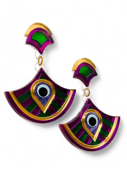 NEW! ORECCHINI ART DECO - Modello Eileen ( Più Colori Disponibili)