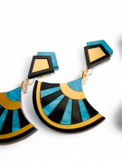 NEW! ORECCHINI ART DECO - Modello Tamara ( Più Colori Disponibili)