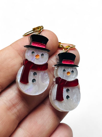 NEW! Orecchini "I PICCOLINI" - Mini Pupazzo di Neve