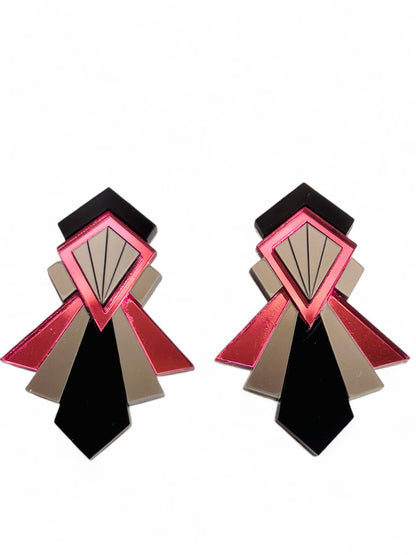 NEW! ORECCHINI ART DECO - Modello Emma ( Più Colori Disponibili)