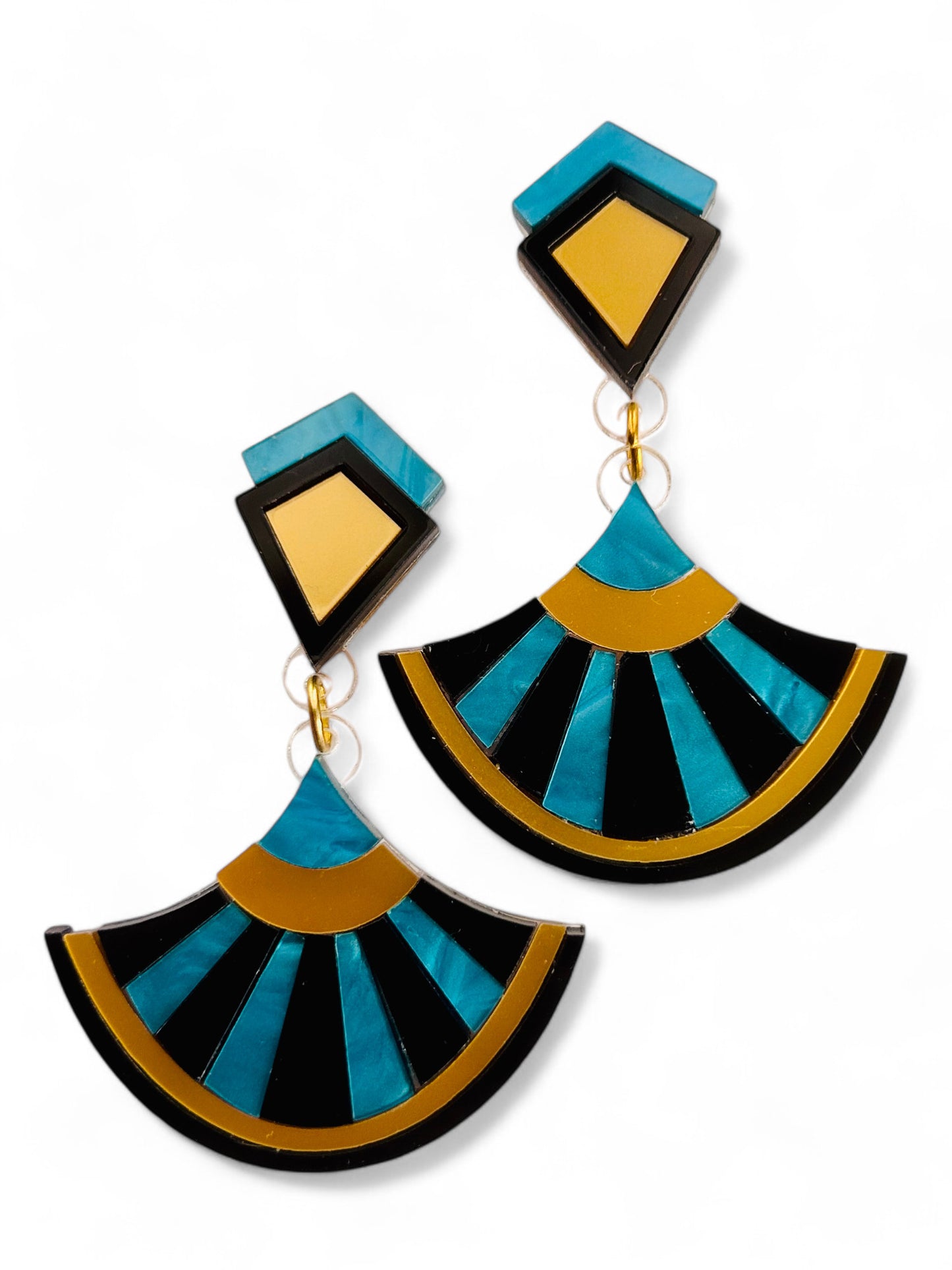 NEW! ORECCHINI ART DECO - Modello Tamara ( Più Colori Disponibili)