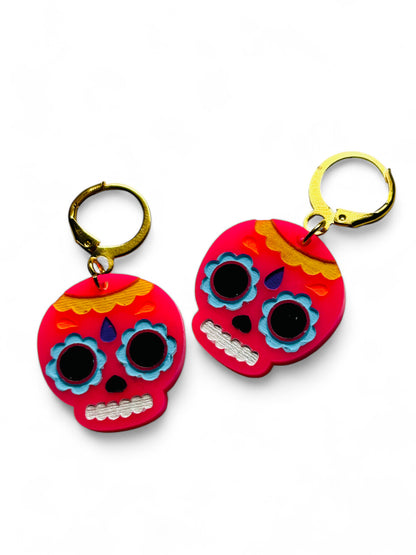 NEW! Orecchini "I PICCOLINI" - Mini Sugar Skulls ( Più Colori Disponibili)