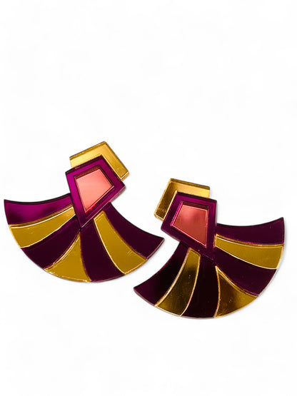 NEW! ORECCHINI ART DECO - Modello Cassandre ( Più Colori Disponibili)