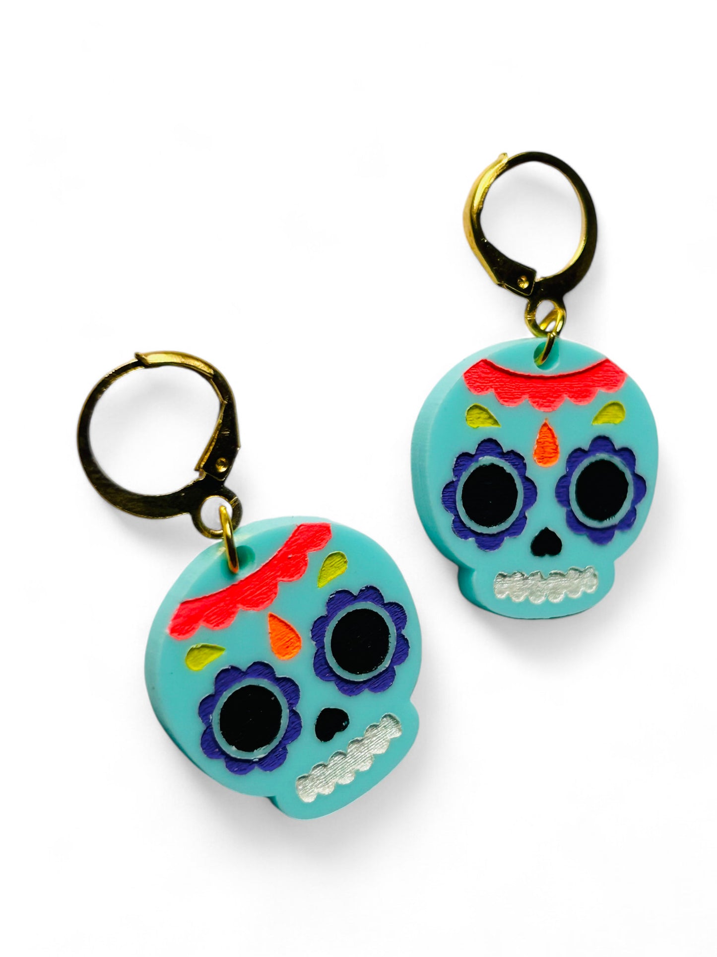 NEW! Orecchini "I PICCOLINI" - Mini Sugar Skulls ( Più Colori Disponibili)