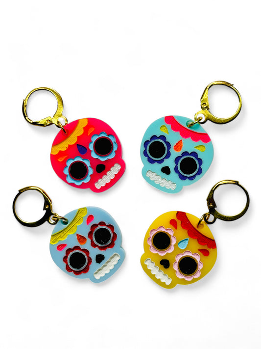 NEW! Orecchini "I PICCOLINI" - Mini Sugar Skulls ( Più Colori Disponibili)