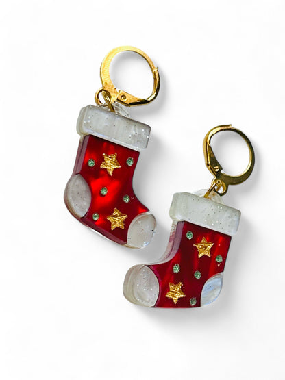 NEW! Orecchini "I PICCOLINI" - Mini Calzettone Natalizio