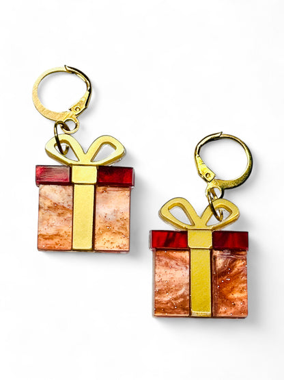 NEW! Orecchini "I PICCOLINI" - Mini Pacchetto Natalizio (Due Colori Disponibili)