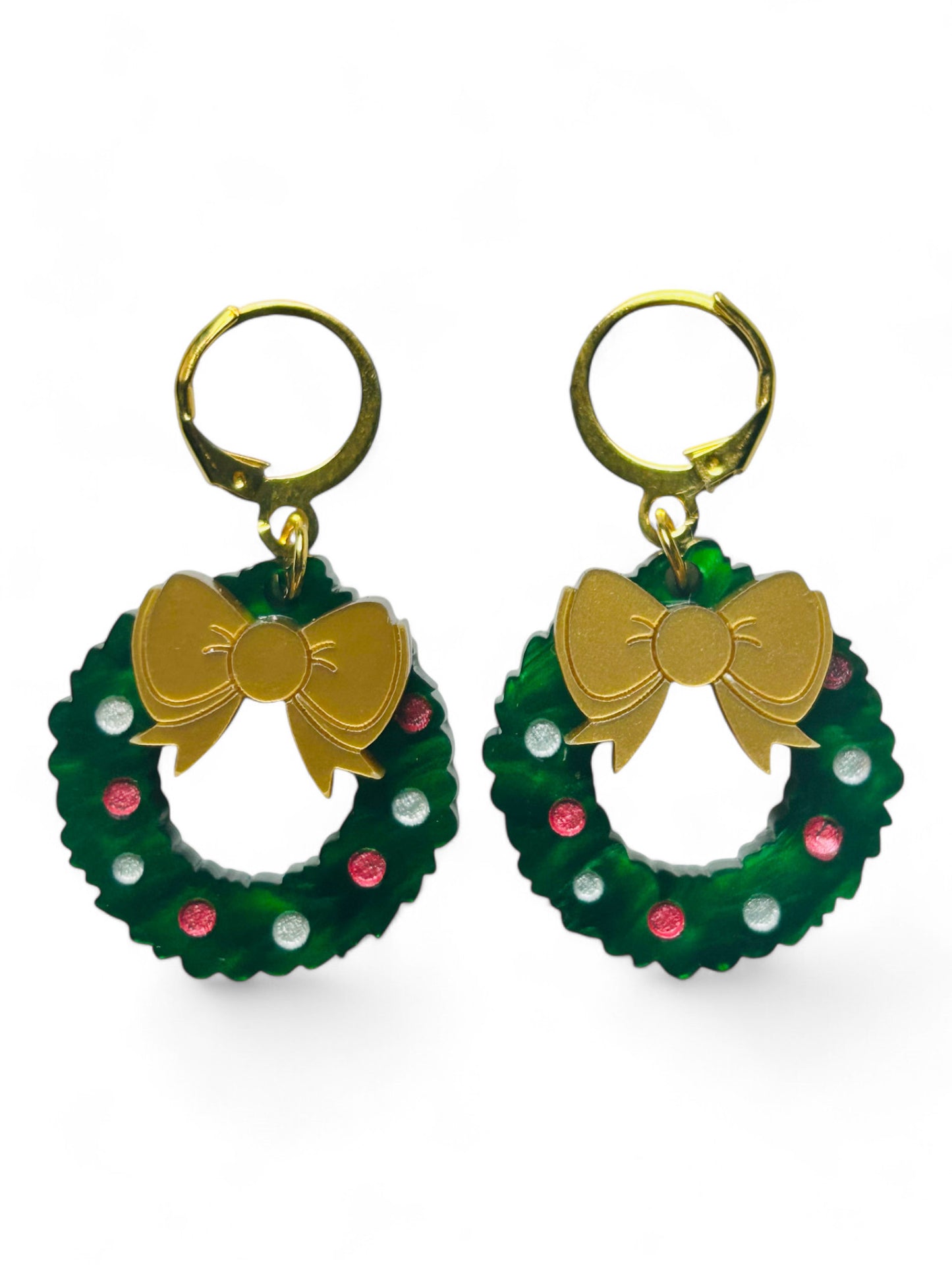 NEW! Orecchini "I PICCOLINI" - Orecchini Natalizi Ghirlanda