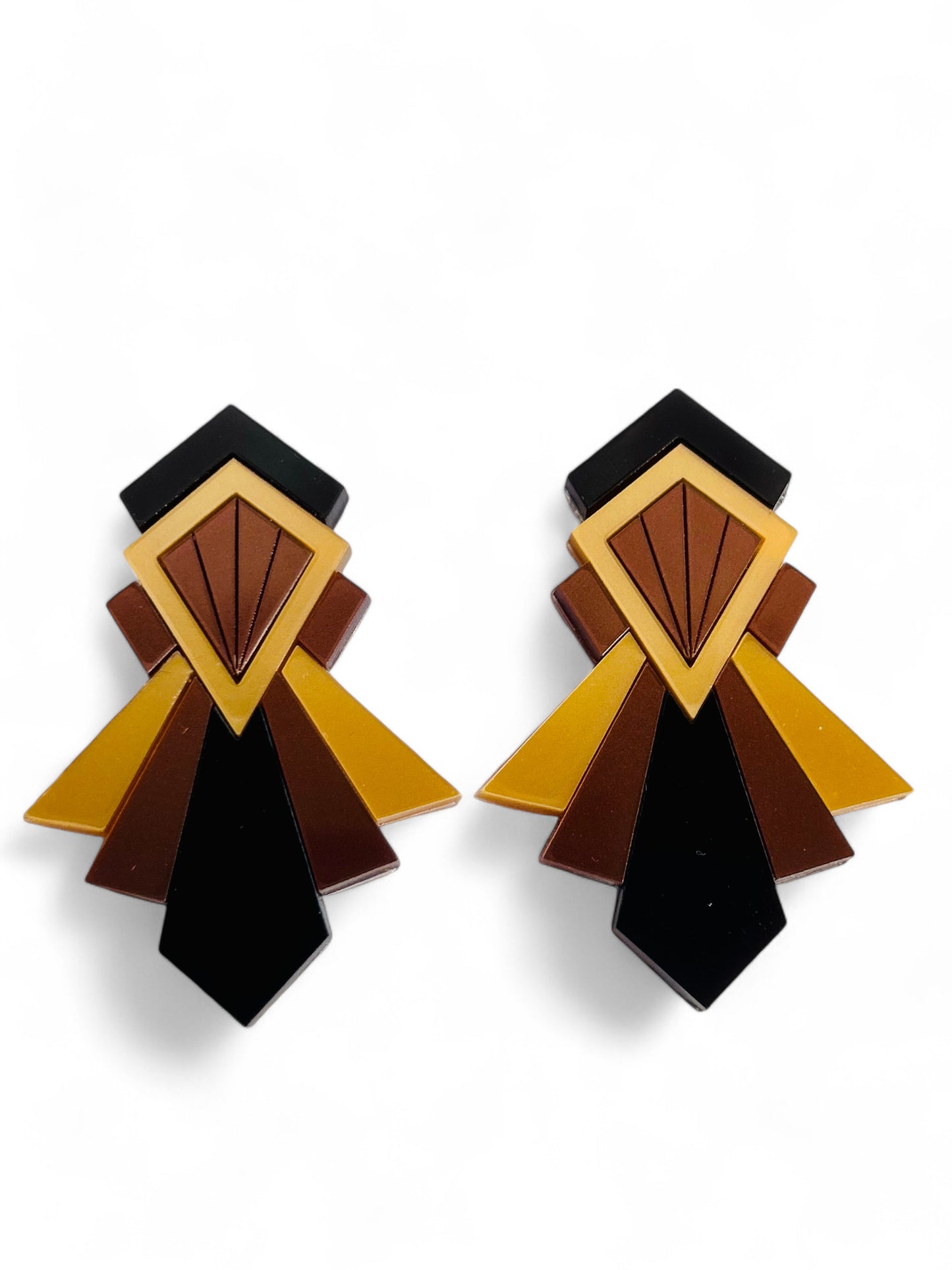 NEW! ORECCHINI ART DECO - Modello Emma ( Più Colori Disponibili)