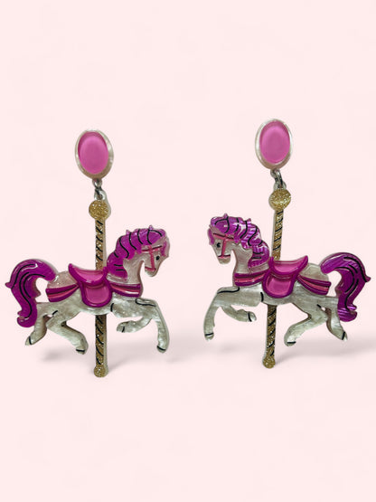 Lipstick & Chrome X MAKOKOT - Carosello Cavallo Rosa