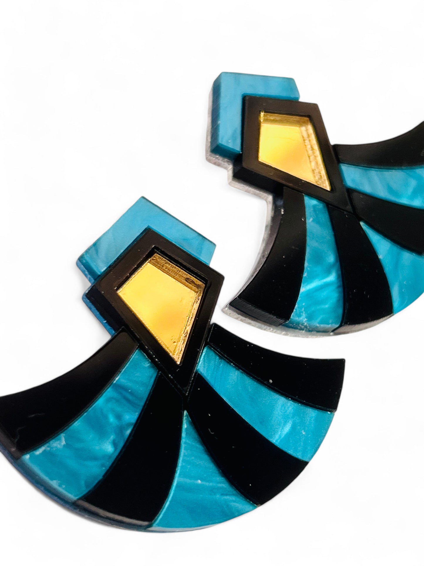NEW! ORECCHINI ART DECO - Modello Cassandre ( Più Colori Disponibili)
