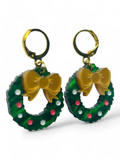 NEW! Orecchini "I PICCOLINI" - Orecchini Natalizi Ghirlanda