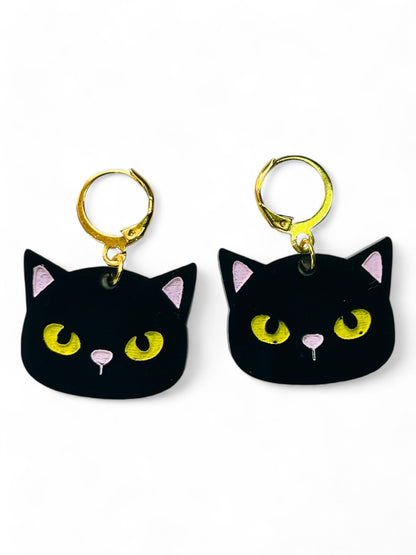 NEW! Orecchini "I PICCOLINI" - Orecchini Halloween Gatto Nero