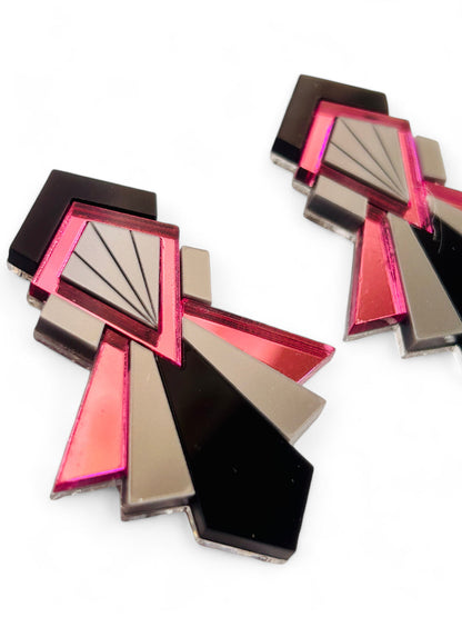 NEW! ORECCHINI ART DECO - Modello Emma ( Più Colori Disponibili)