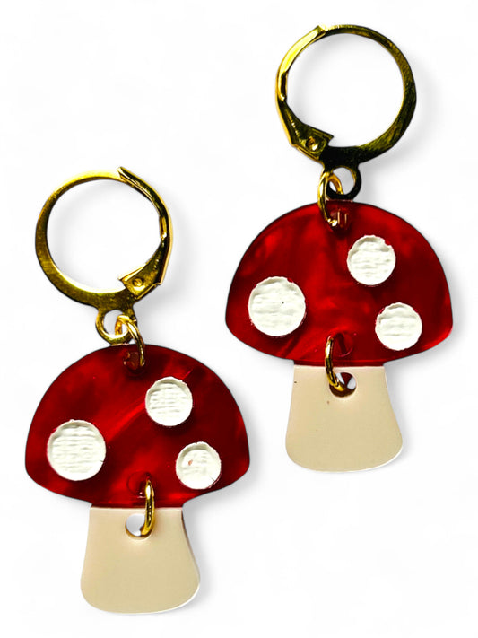 NEW! Orecchini "I PICCOLINI" - Cottagecore Vibes Orecchini Funghetti