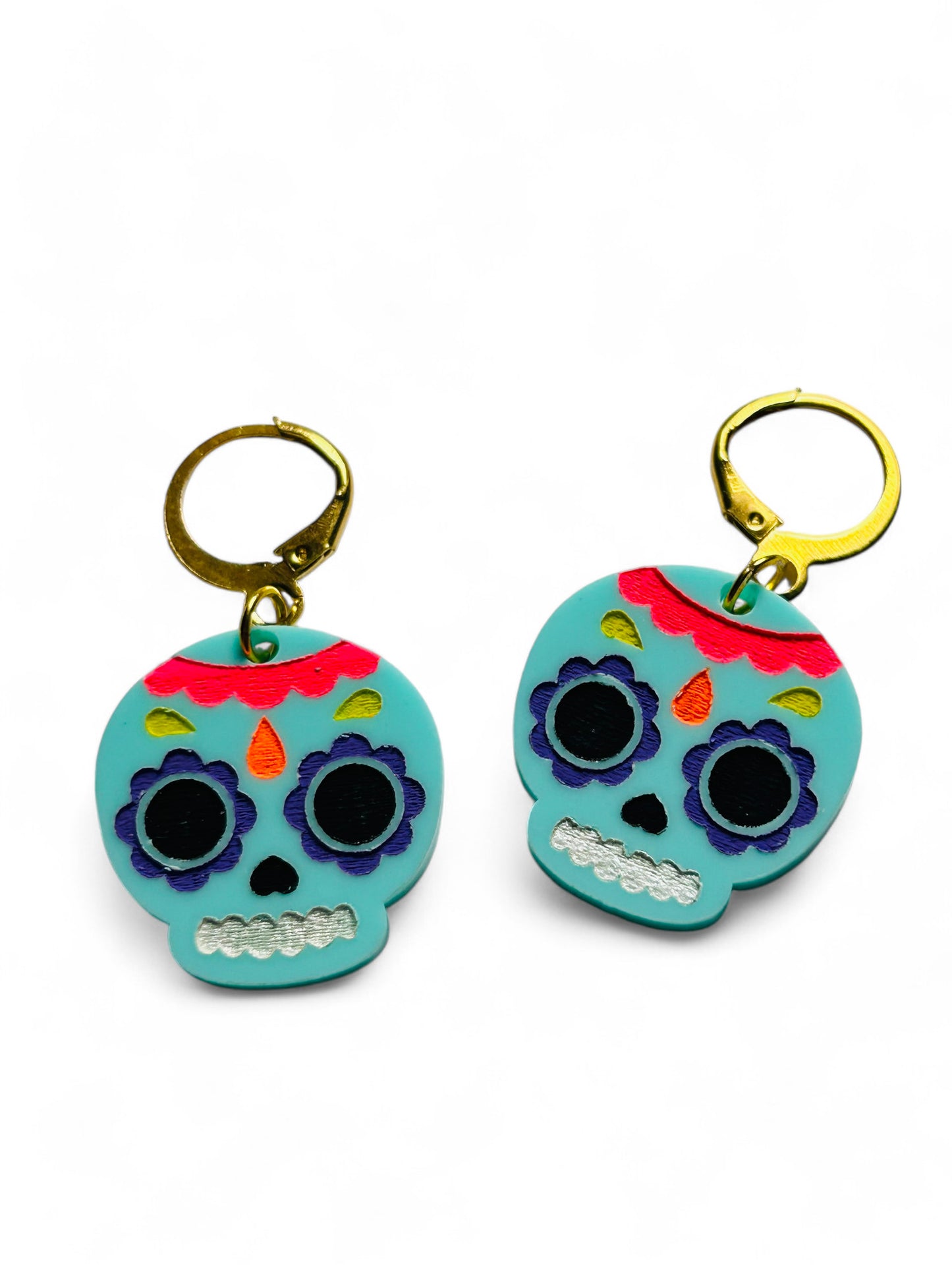 NEW! Orecchini "I PICCOLINI" - Mini Sugar Skulls ( Più Colori Disponibili)