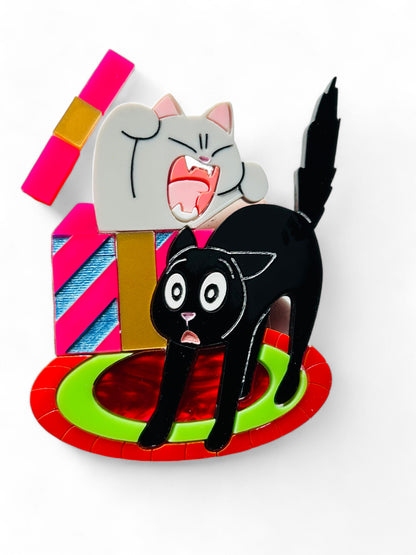 Meowy Christmas - Gatti che Giocano con i Pacchi Natalizi