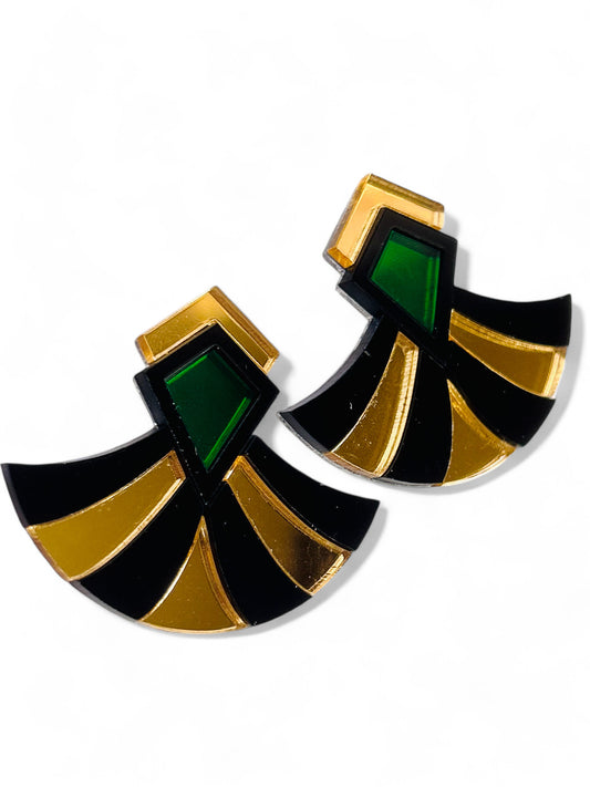 NEW! ORECCHINI ART DECO - Modello Cassandre ( Più Colori Disponibili)