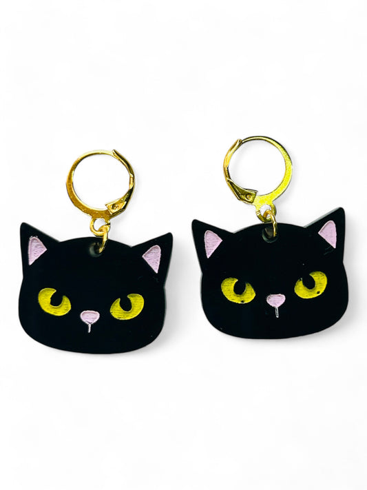 NEW! Orecchini "I PICCOLINI" - Orecchini Halloween Gatto Nero