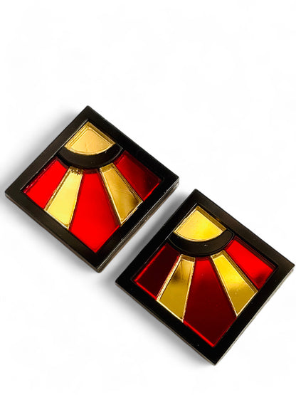 NEW! ORECCHINI ART DECO - Modello Kiki ( Più Colori Disponibili)