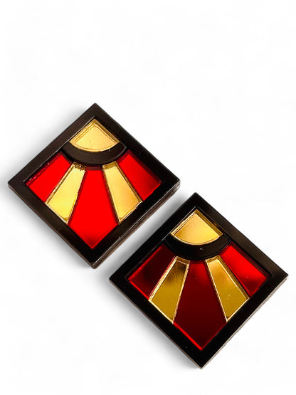 NEW! ORECCHINI ART DECO - Modello Kiki ( Più Colori Disponibili)