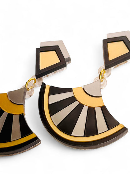 NEW! ORECCHINI ART DECO - Modello Tamara ( Più Colori Disponibili)