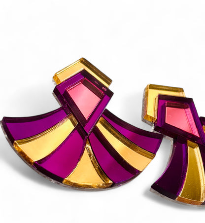 NEW! ORECCHINI ART DECO - Modello Cassandre ( Più Colori Disponibili)