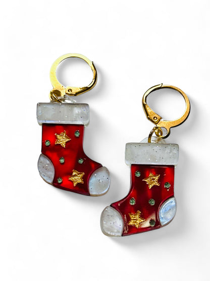 NEW! Orecchini "I PICCOLINI" - Mini Calzettone Natalizio