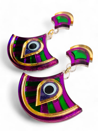 NEW! ORECCHINI ART DECO - Modello Eileen ( Più Colori Disponibili)