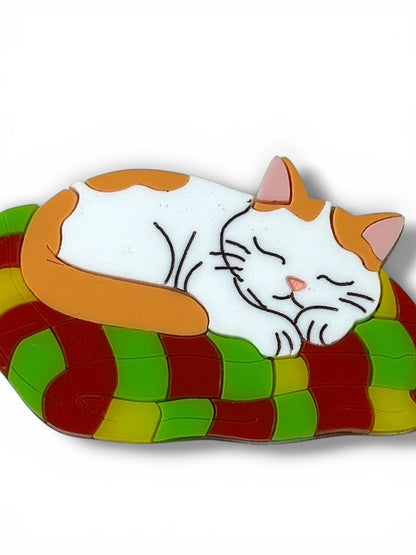A Quiet Life - Spilla Gatto su Plaid
