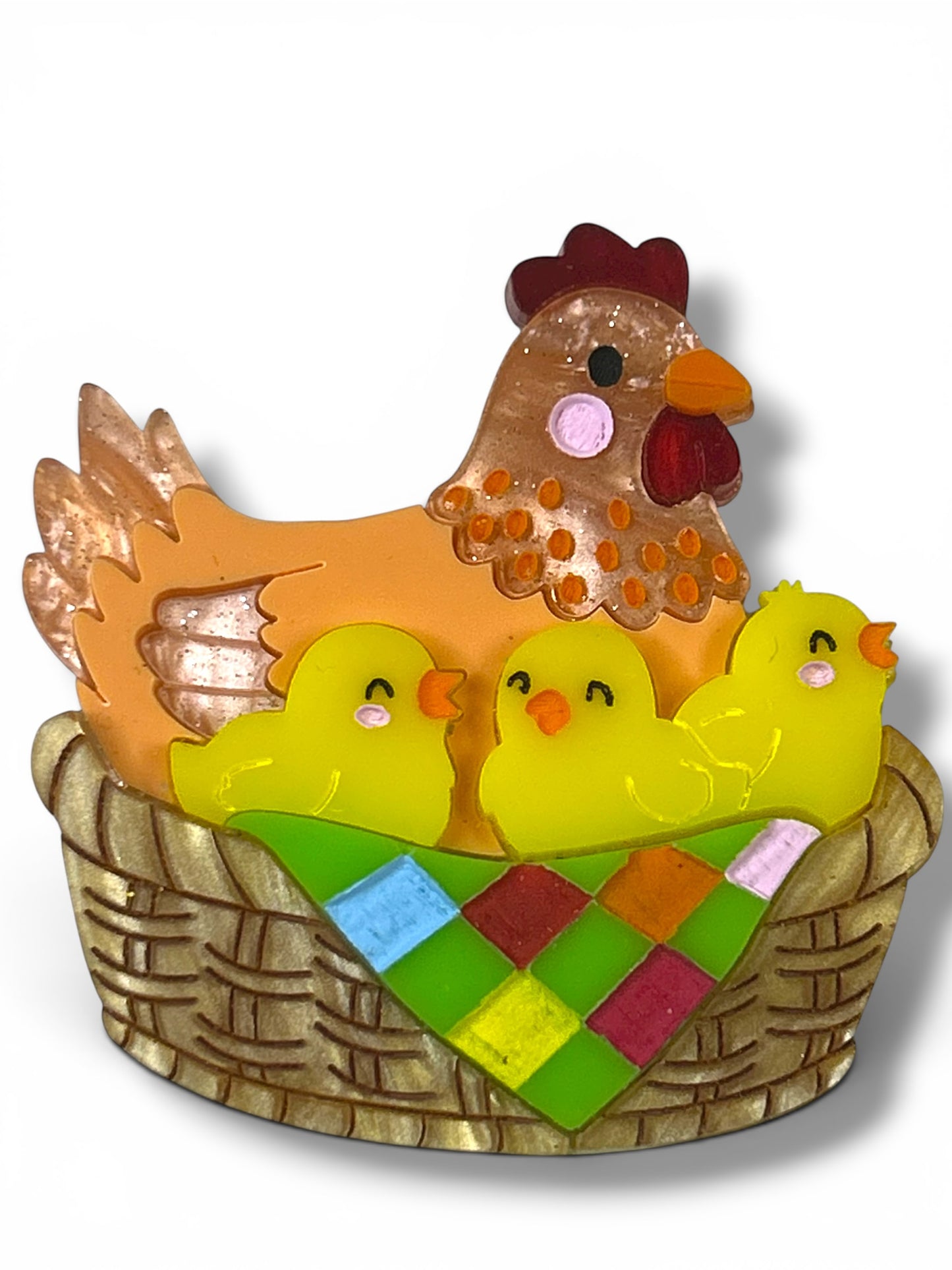 A Quiet Life - Spilla Gallina con Pulcini
