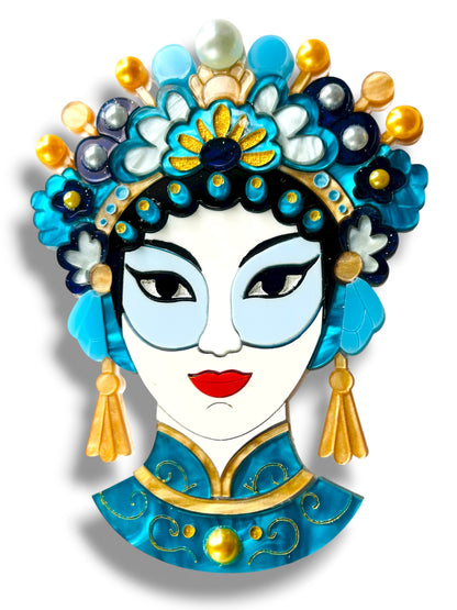 Echo Of The East - Spilla Maschera Donna Teatro Blu