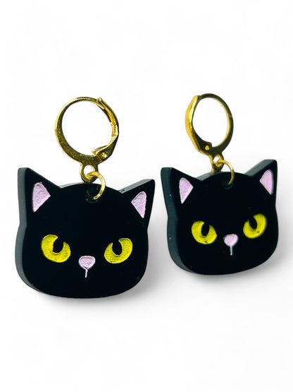 NEW! Orecchini "I PICCOLINI" - Orecchini Halloween Gatto Nero