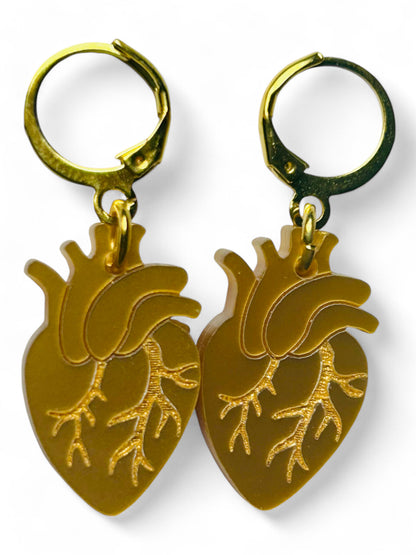 NEW! Orecchini "I PICCOLINI" - Mini Cuore Anatomico ( Più Colori Disponibili)