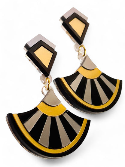 NEW! ORECCHINI ART DECO - Modello Tamara ( Più Colori Disponibili)