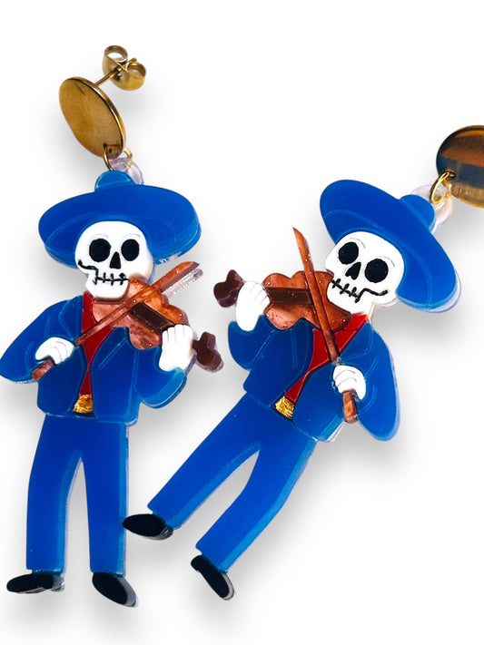 Mexico Lindo Y Querido - Orecchini Mariachi Violinista